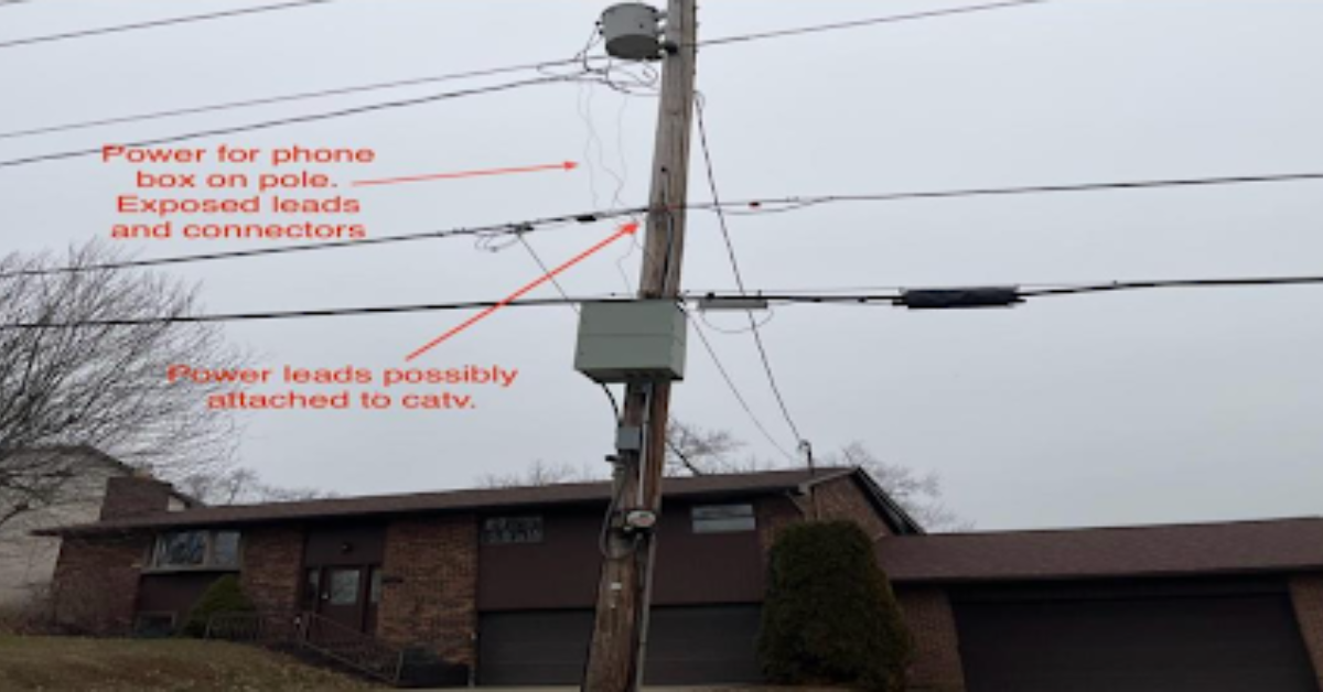 Fiber Route Hazard Mitigation: Field Team Flags Safety Risk During Ride-Out