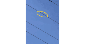 Frayed Copper Conductor Hazard Averted During Ride-Out Inspection