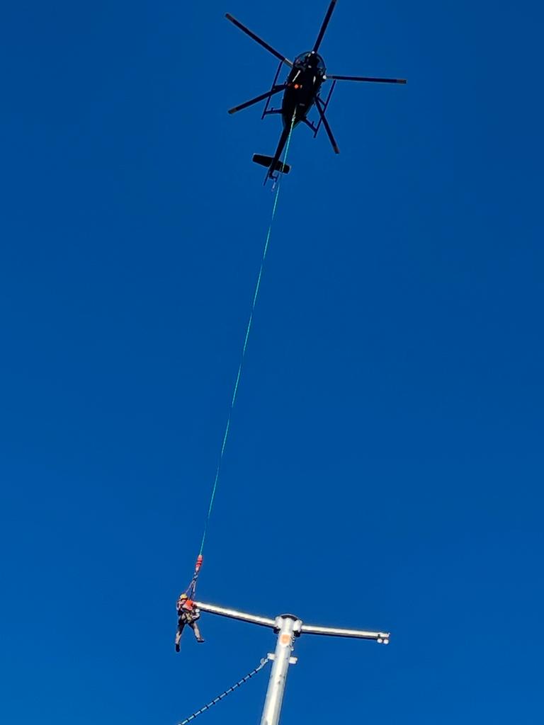 OPGW installation safety